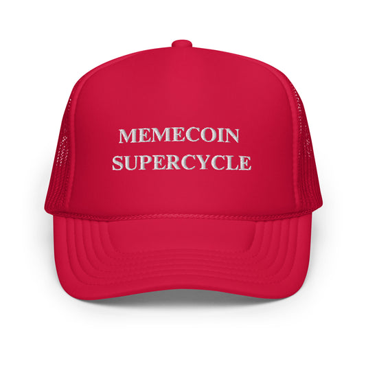 MEMECOIN SUPERCYCLE - Trucker hat